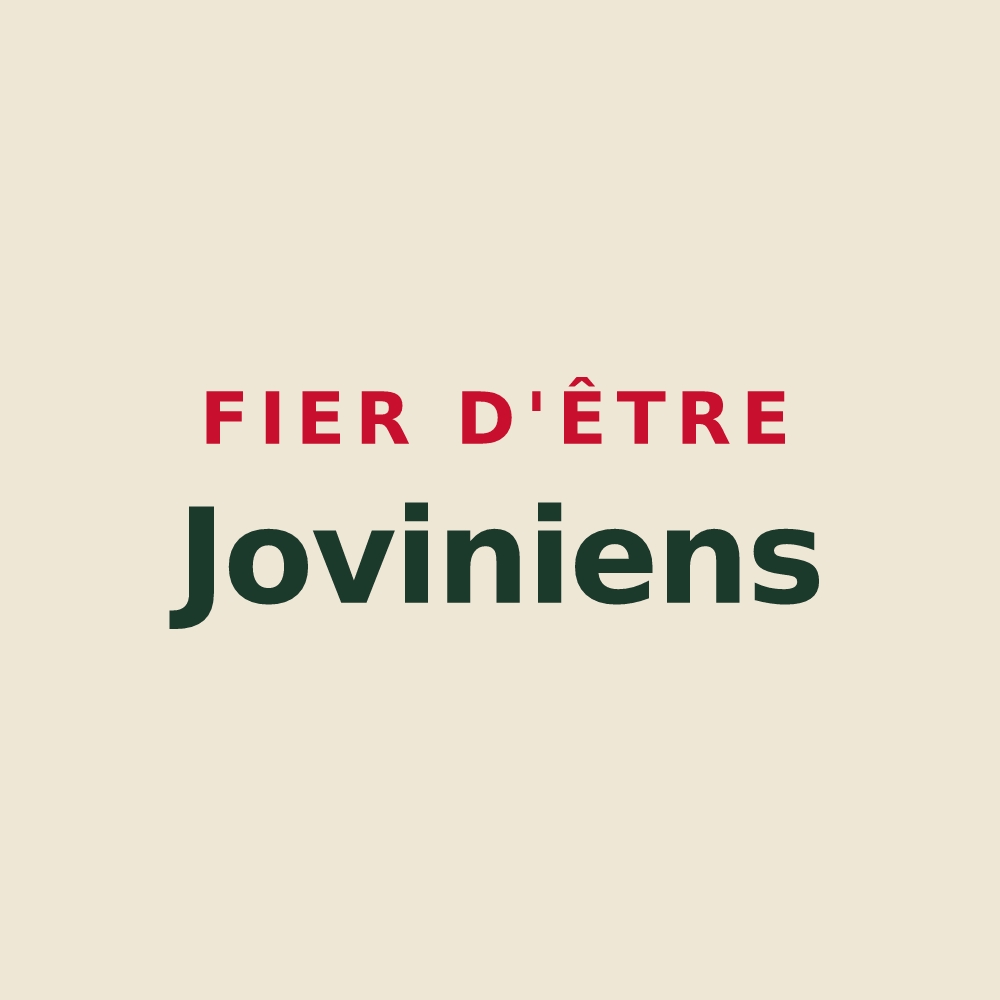 Tote bag « Fier d'être Joviniens » — design pour Joigny