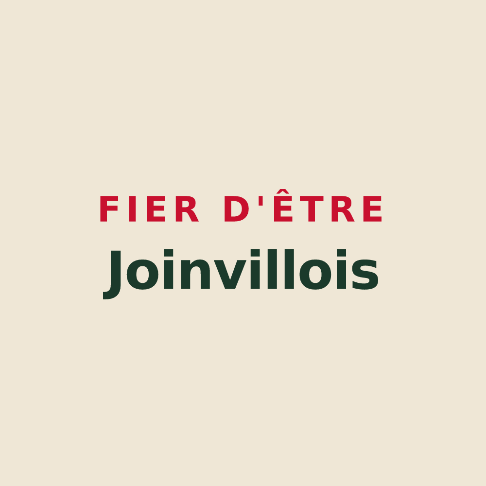 Tote bag « Fier d'être Joinvillois » — design pour Joinville