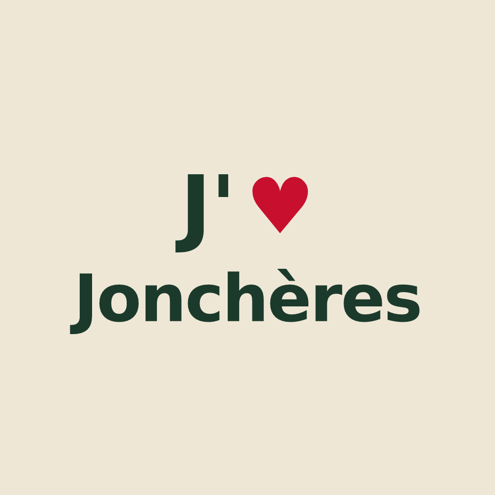 Tote bag personnalisé Jonchères — design J'aime Jonchères