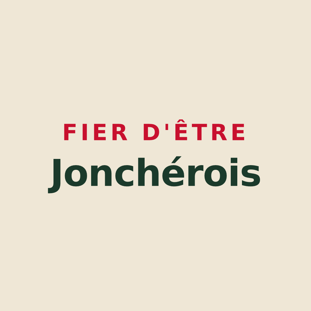 Tote bag « Fier d'être Jonchérois » — design pour Jonchères