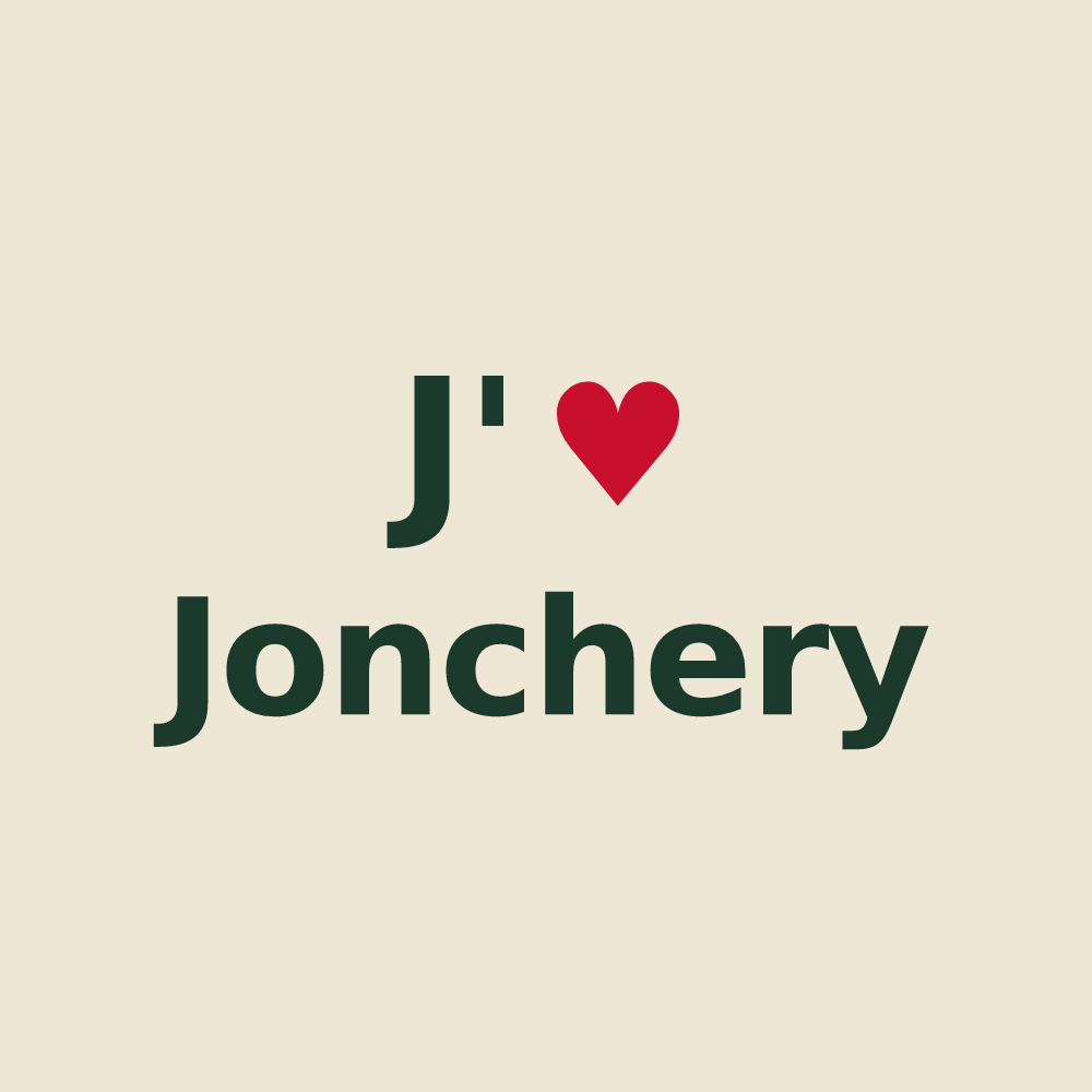 Tote bag personnalisé Jonchery — design J'aime Jonchery