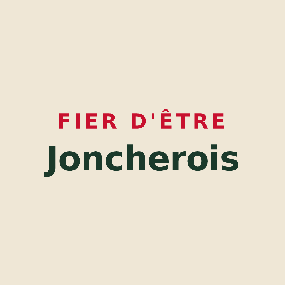 Tote bag « Fier d'être Joncherois » — design pour Jonchery