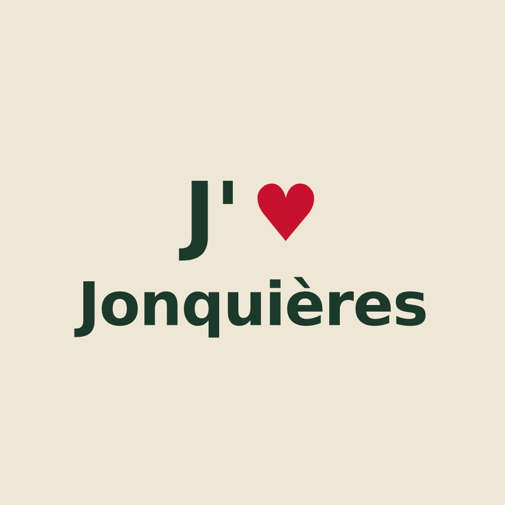 Tote bag personnalisé Jonquières — design J'aime Jonquières