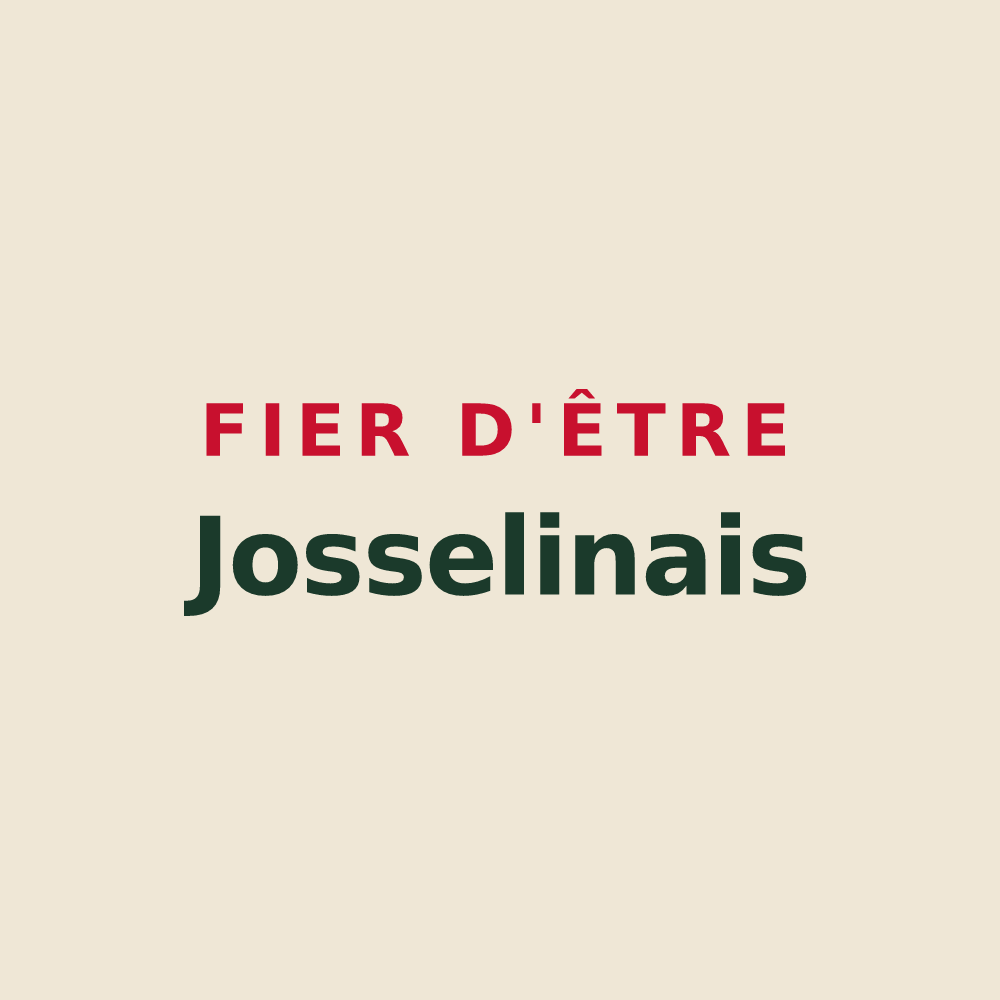 Tote bag « Fier d'être Josselinais » — design pour Josselin