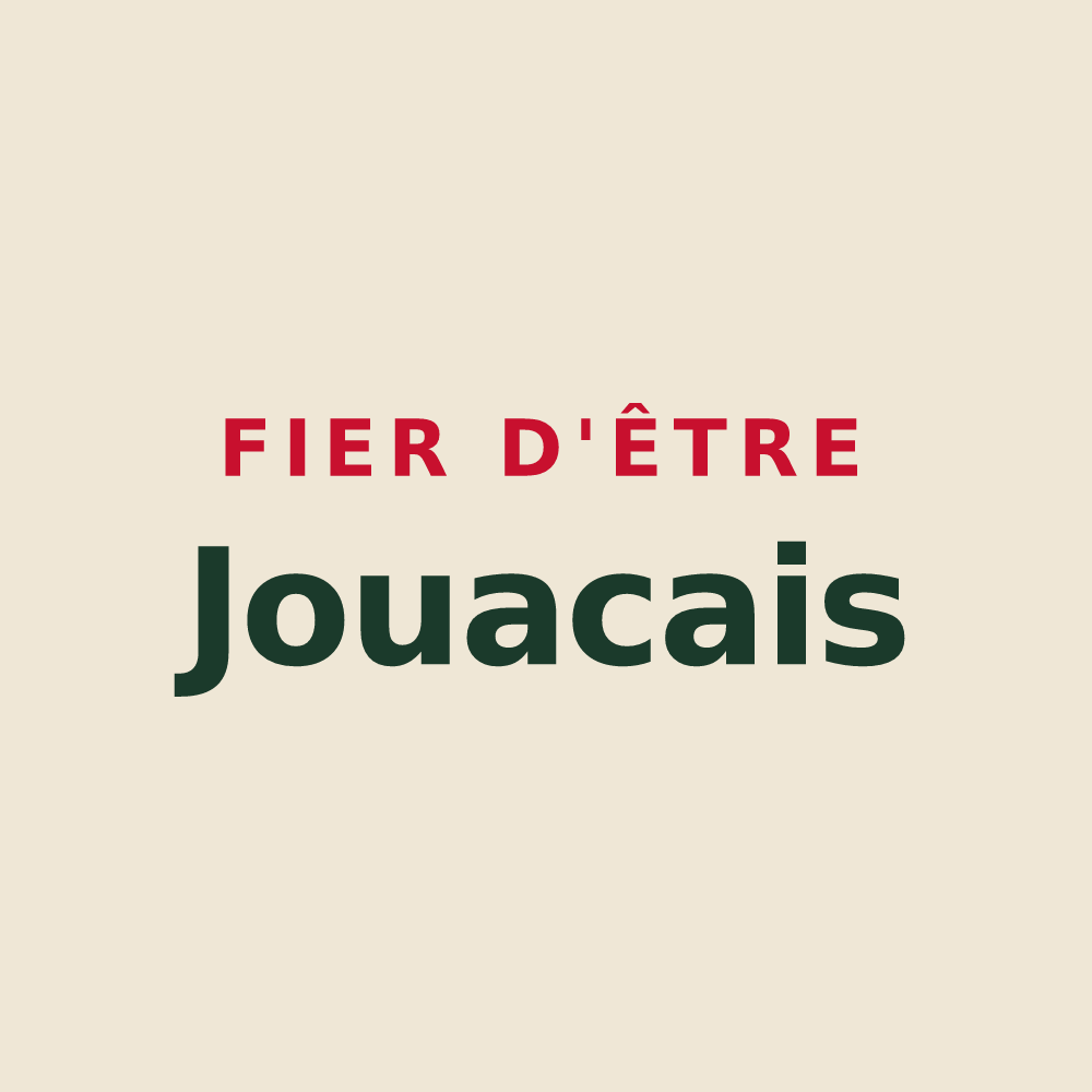 Tote bag « Fier d'être Jouacais » — design pour Jouac