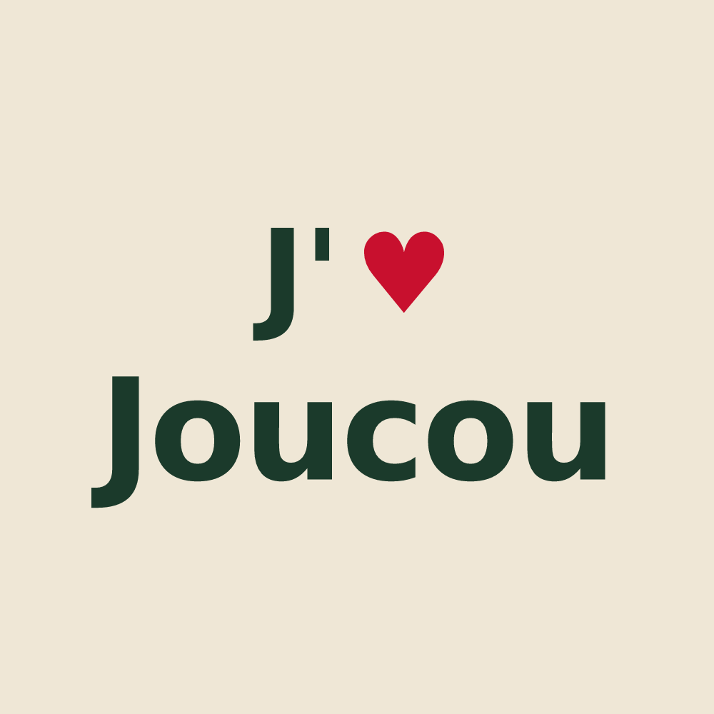 Tote bag personnalisé Joucou — design J'aime Joucou