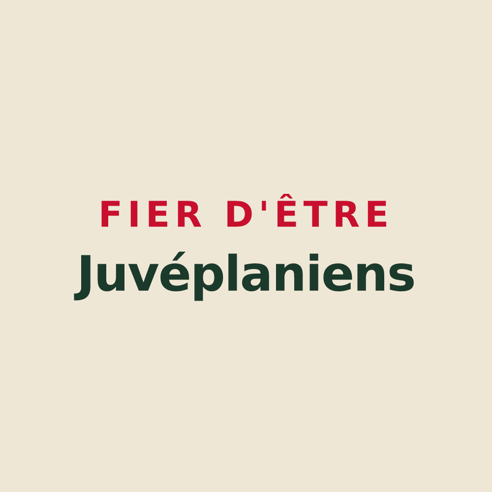Tote bag « Fier d'être Juvéplaniens » — design pour Joué-du-Plain