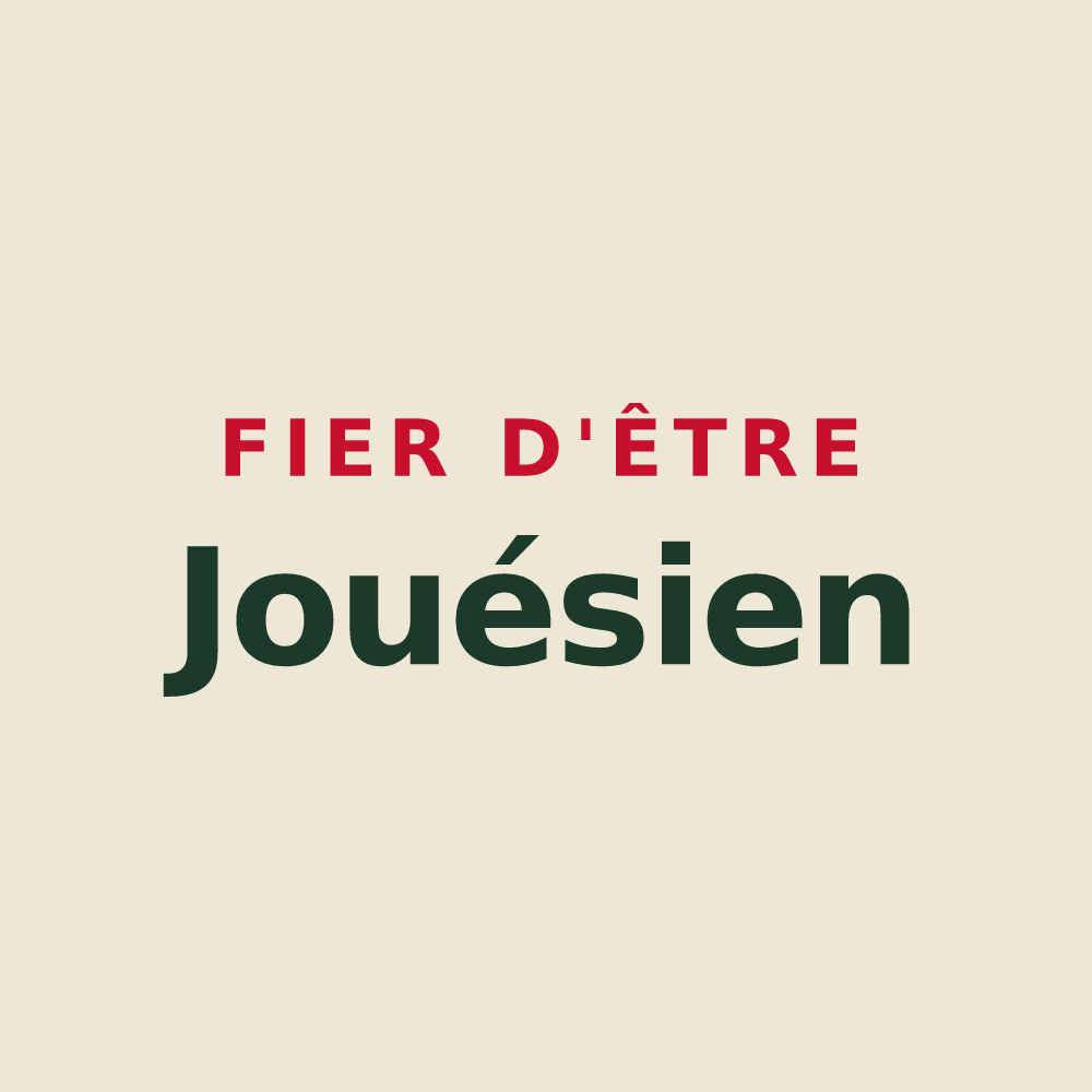 Tote bag « Fier d'être Jouésien » — design pour Joué-en-Charnie