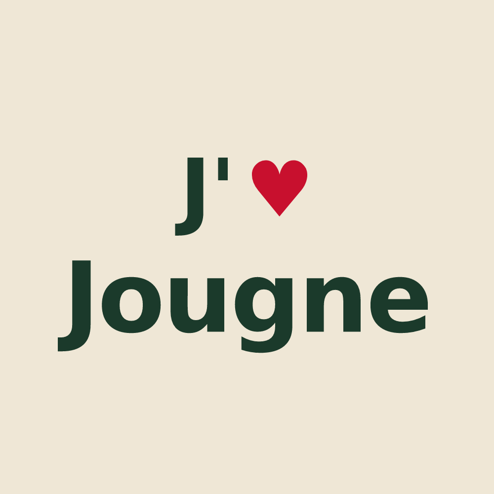 Tote bag personnalisé Jougne — design J'aime Jougne