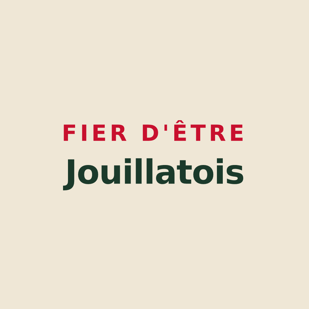 Tote bag « Fier d'être Jouillatois » — design pour Jouillat