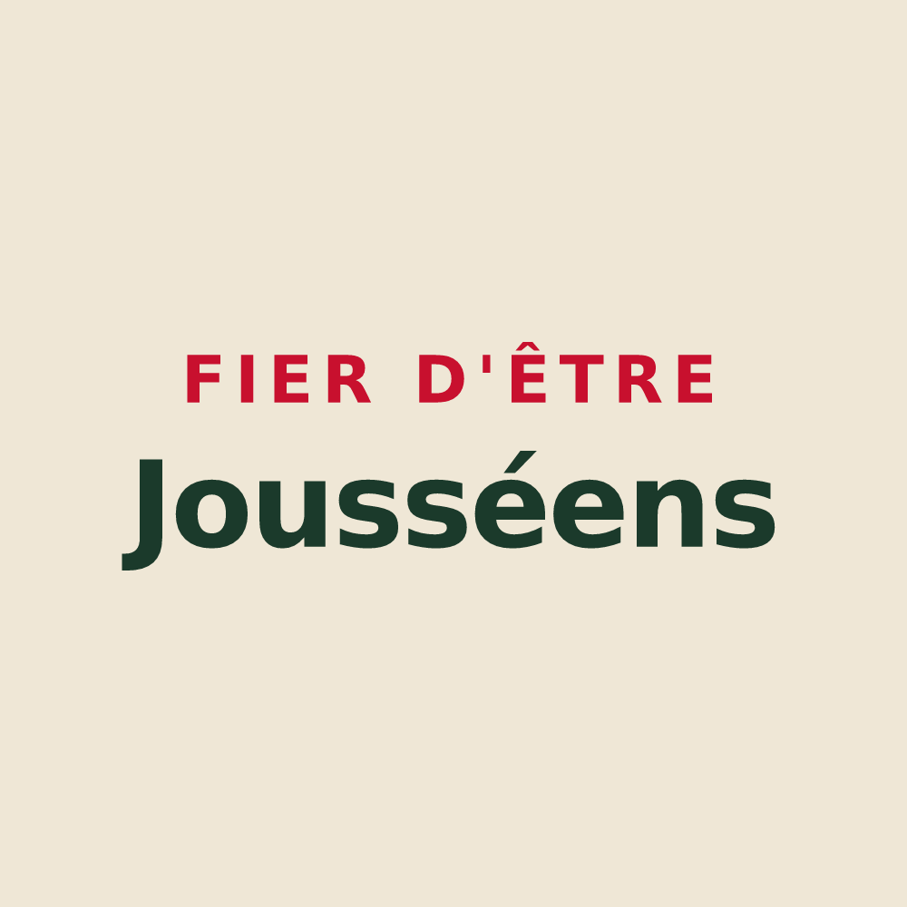 Tote bag « Fier d'être Jousséens » — design pour Joussé