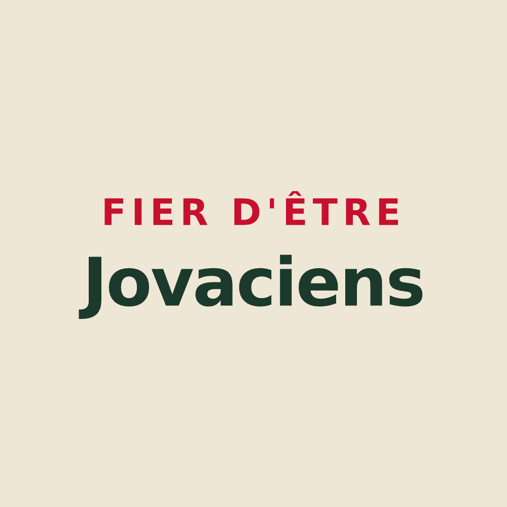 Tote bag « Fier d'être Jovaciens » — design pour Jouy-en-Josas