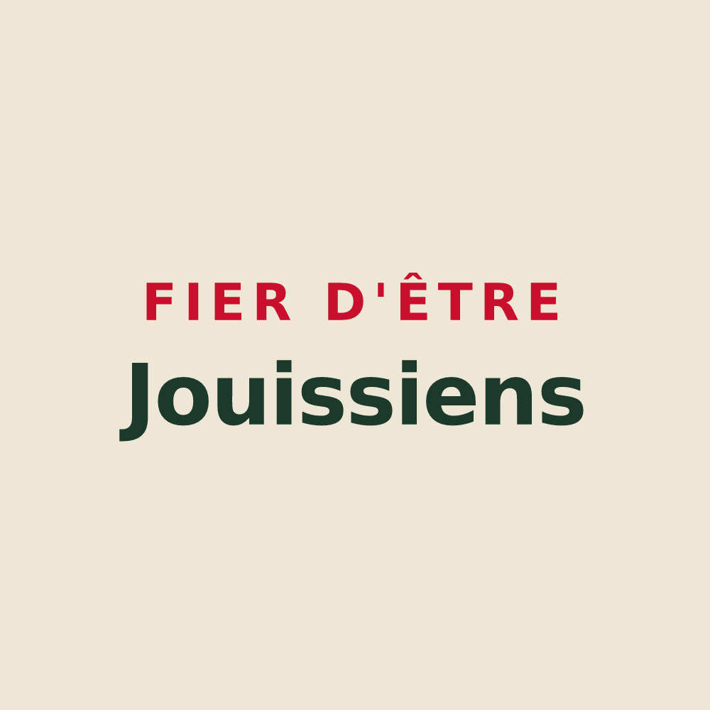 Tote bag « Fier d'être Jouissiens » — design pour Jouy-lès-Reims