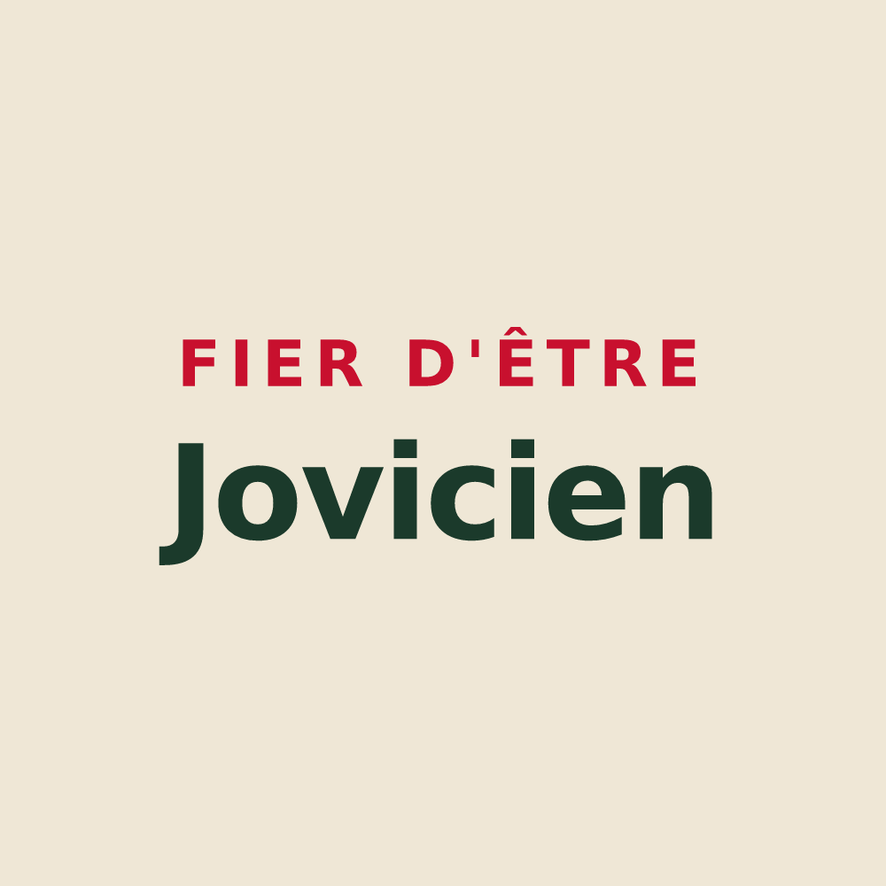 Tote bag « Fier d'être Jovicien » — design pour Jouy-sur-Eure