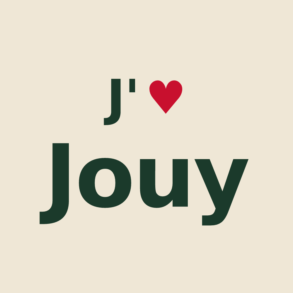 Tote bag personnalisé Jouy — design J'aime Jouy