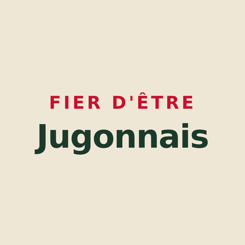 Tote bag « Fier d'être Jugonnais » — design pour Jugon-les-Lacs