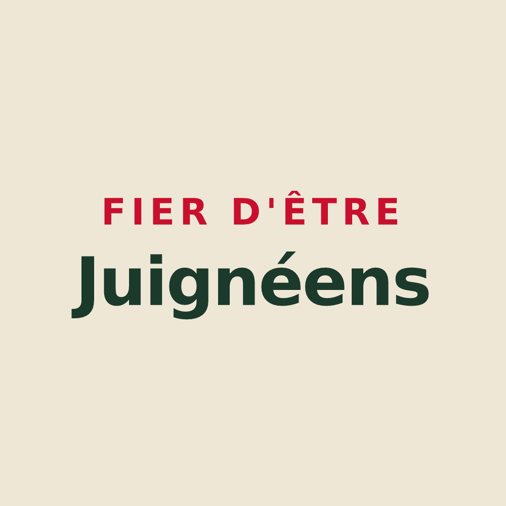 Tote bag « Fier d'être Juignéens » — design pour Juigné-des-Moutiers