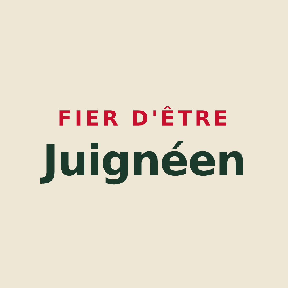 Tote bag « Fier d'être Juignéen » — design pour Juigné-sur-Sarthe