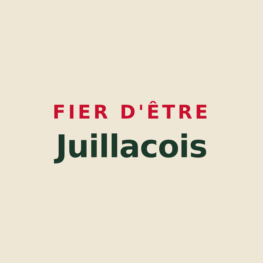 Tote bag « Fier d'être Juillacois » — design pour Juillac