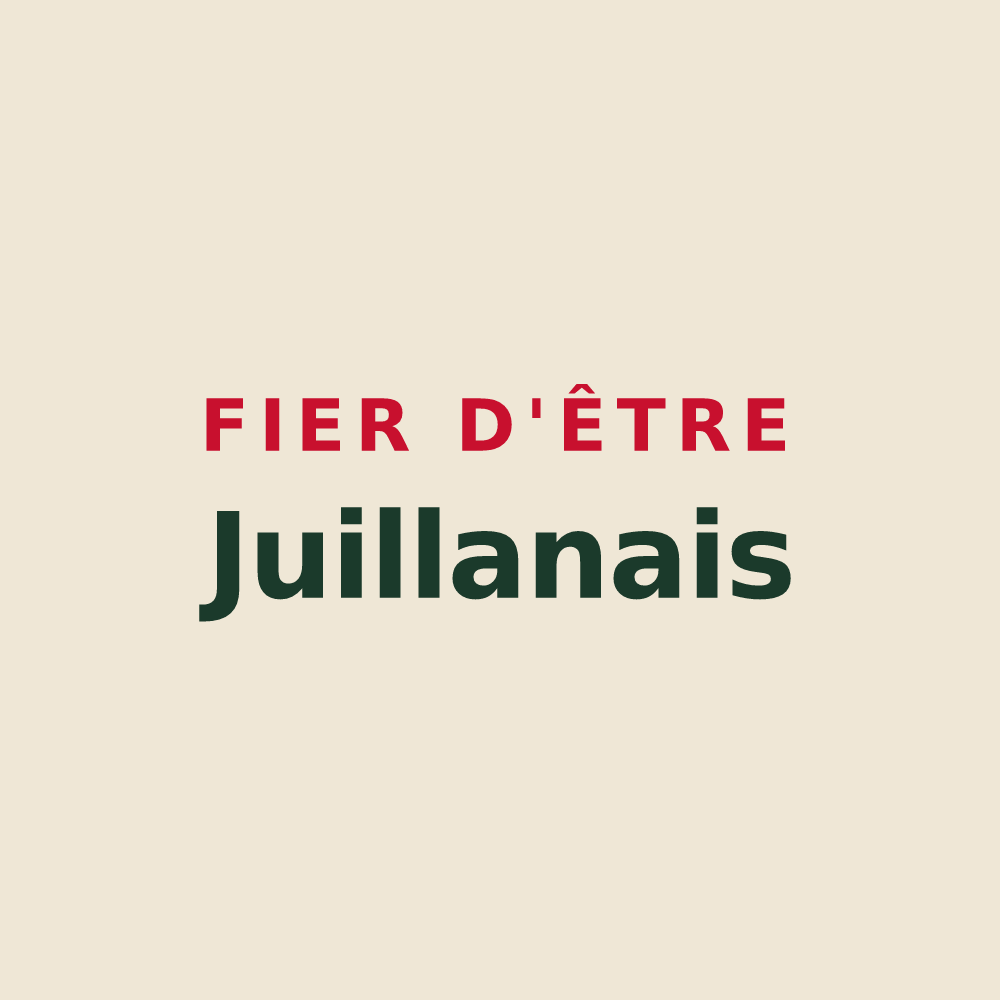 Tote bag « Fier d'être Juillanais » — design pour Juillan