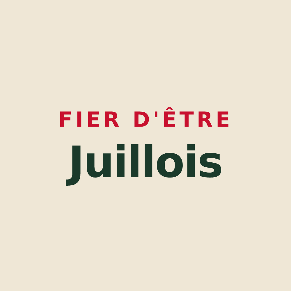 Tote bag « Fier d'être Juillois » — design pour Juilles