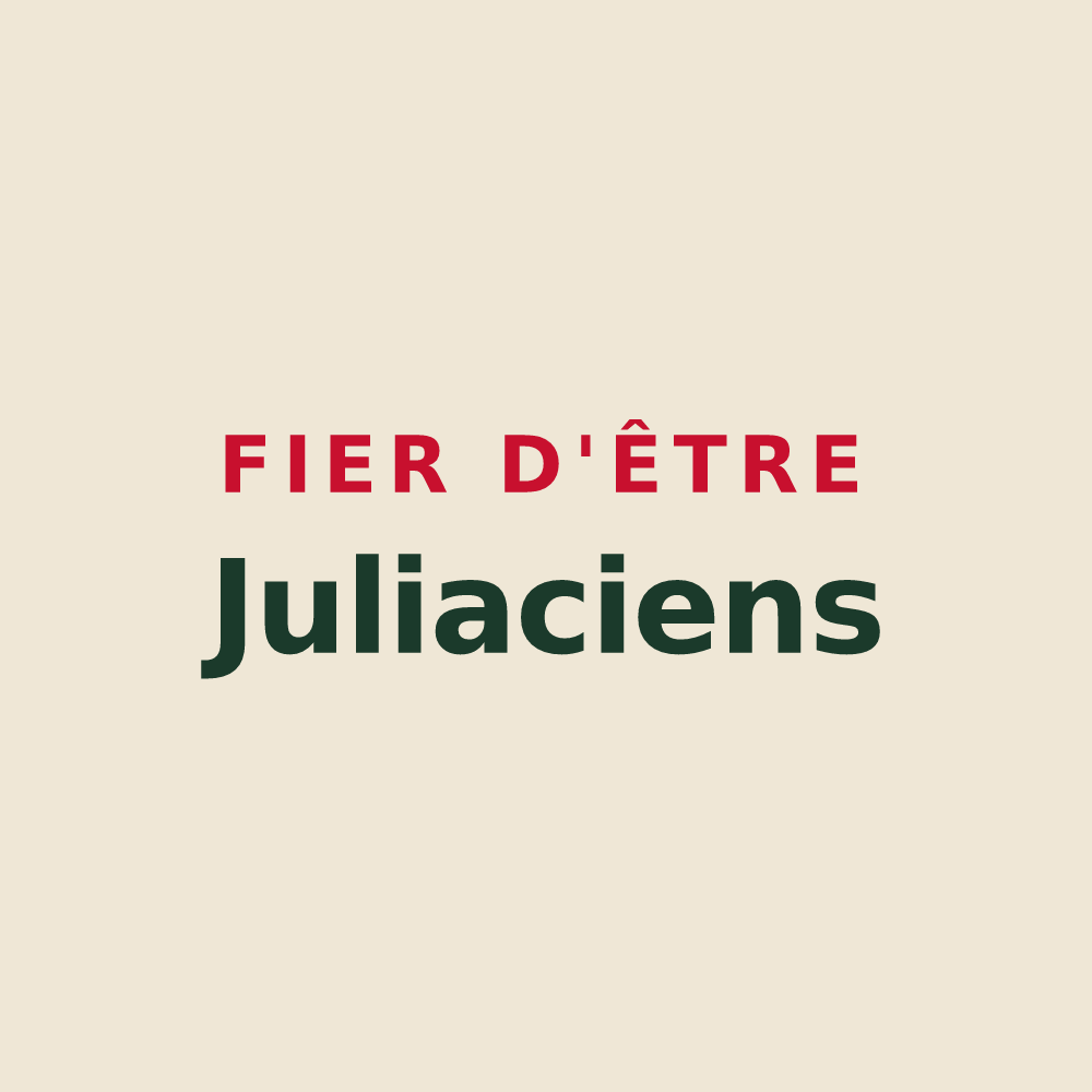 Tote bag « Fier d'être Juliaciens » — design pour Juilly
