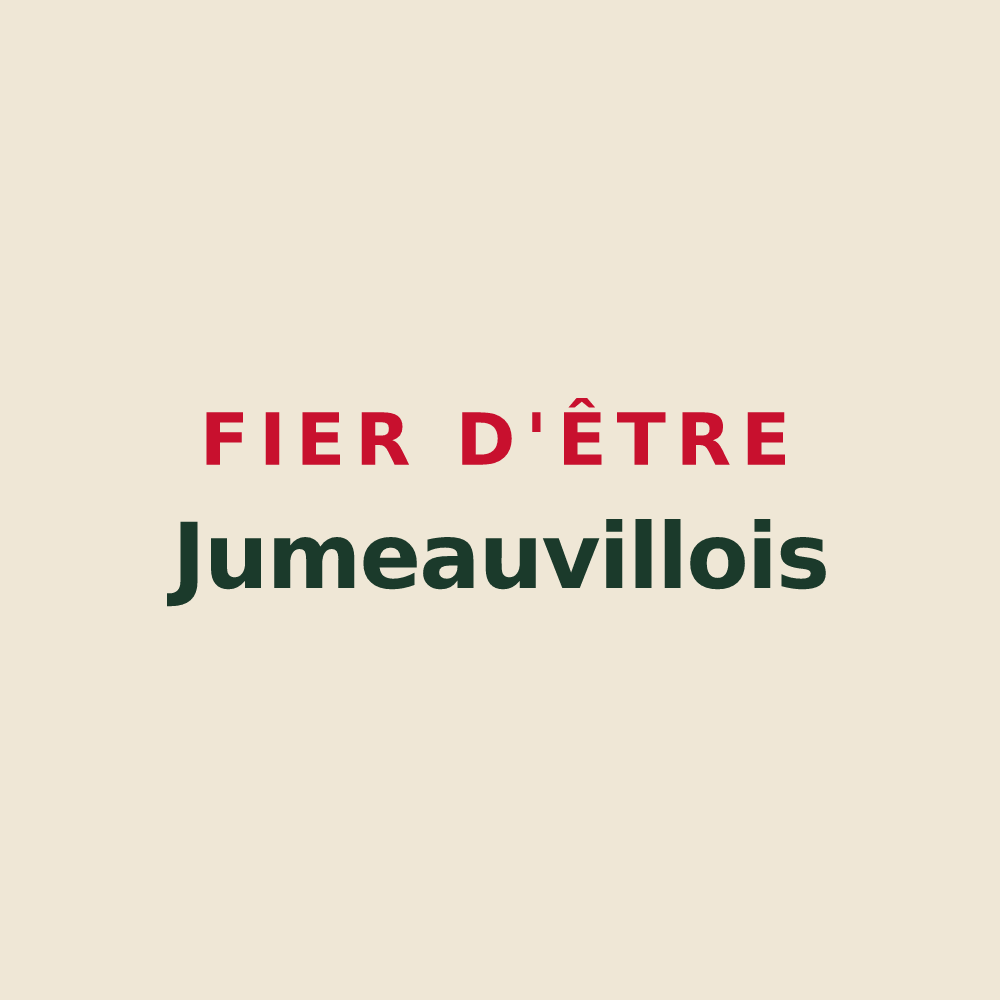 Tote bag « Fier d'être Jumeauvillois » — design pour Jumeauville