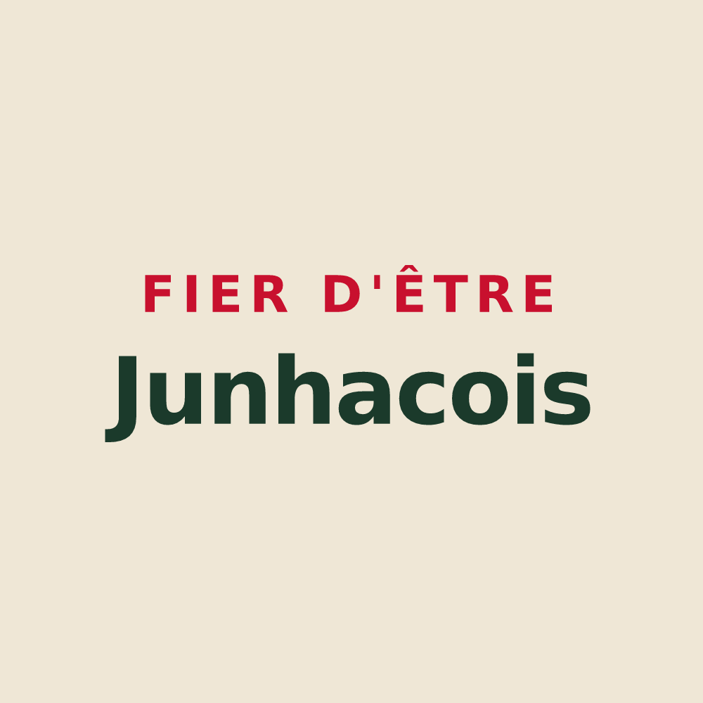 Tote bag « Fier d'être Junhacois » — design pour Junhac