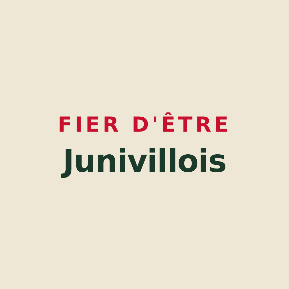 Tote bag « Fier d'être Junivillois » — design pour Juniville