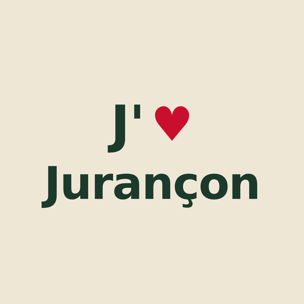 Tote bag personnalisé Jurançon — design J'aime Jurançon