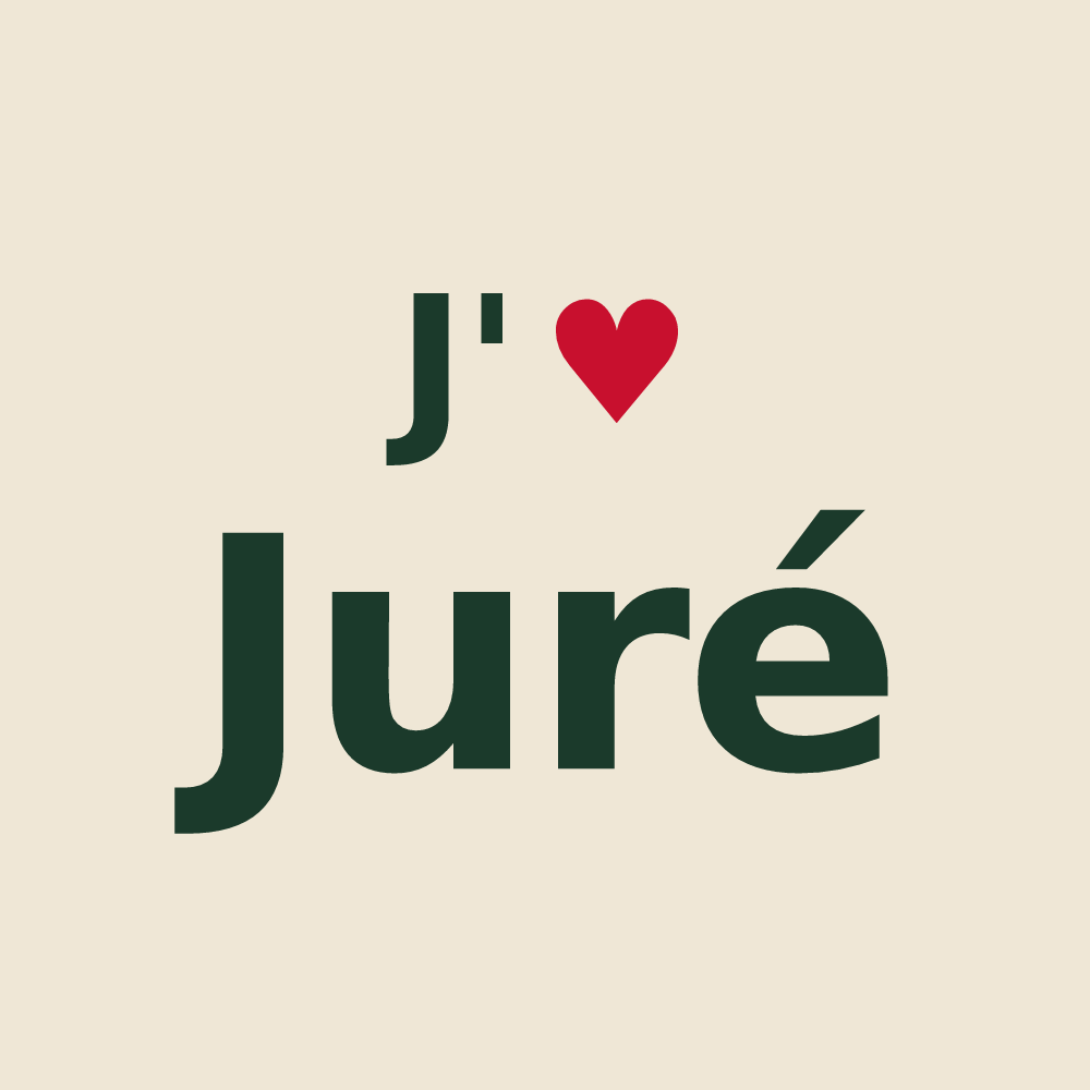 Tote bag personnalisé Juré — design J'aime Juré