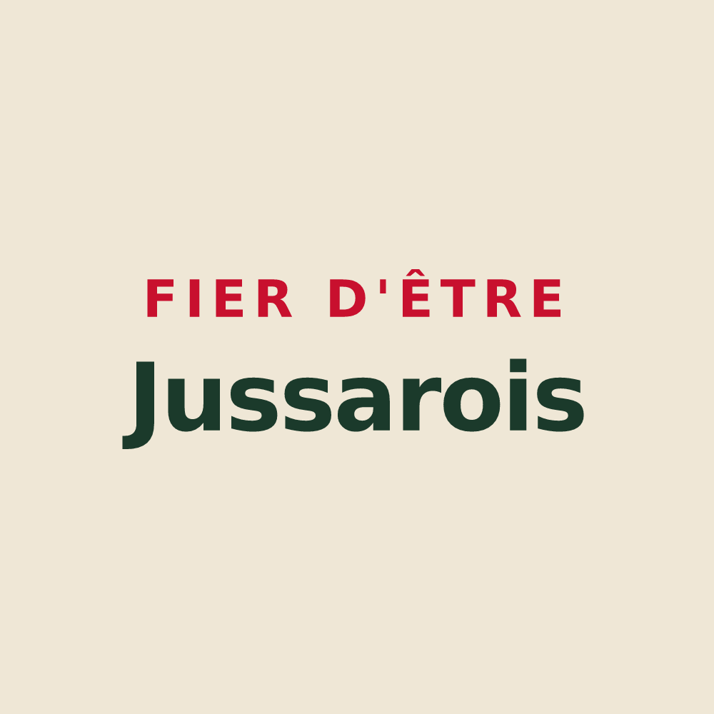 Tote bag « Fier d'être Jussarois » — design pour Jussarupt