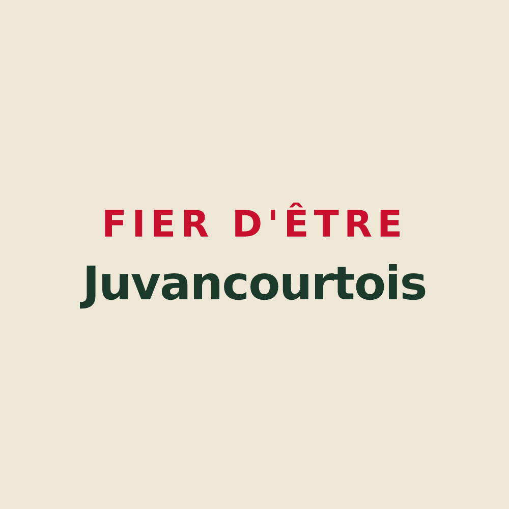Tote bag « Fier d'être Juvancourtois » — design pour Juvancourt