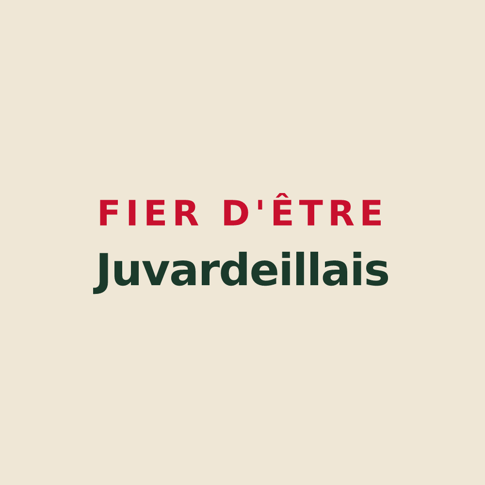 Tote bag « Fier d'être Juvardeillais » — design pour Juvardeil