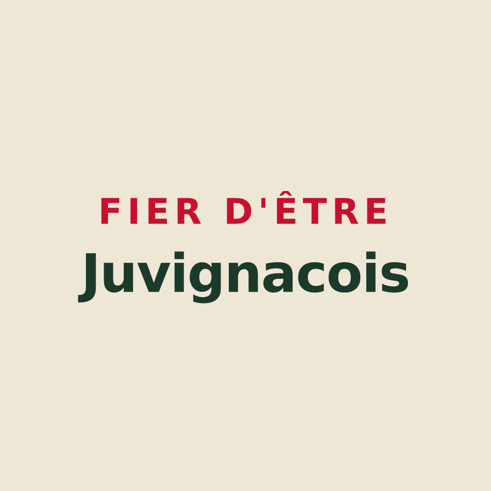 Tote bag « Fier d'être Juvignacois » — design pour Juvignac