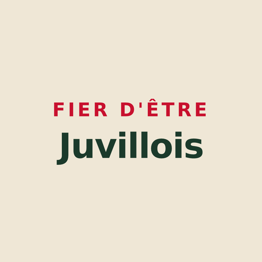 Tote bag « Fier d'être Juvillois » — design pour Juville