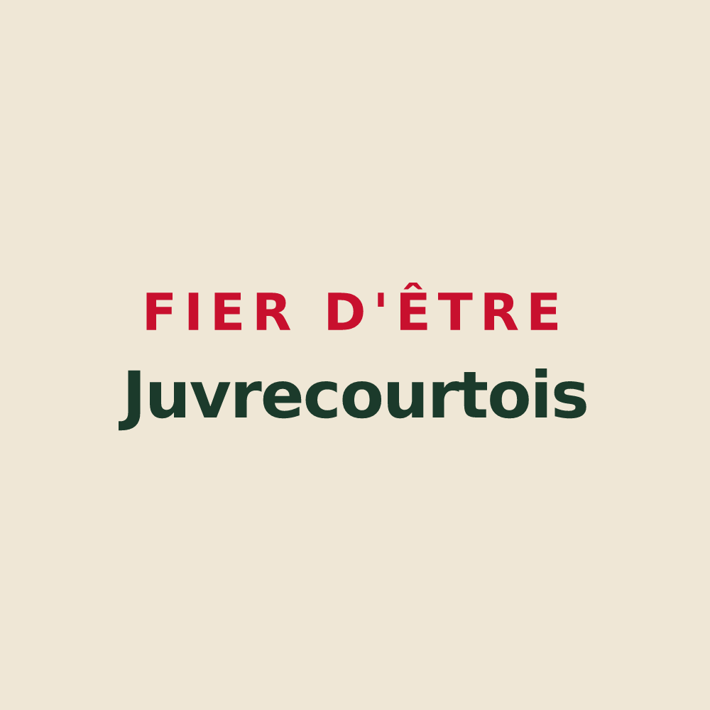Tote bag « Fier d'être Juvrecourtois » — design pour Juvrecourt