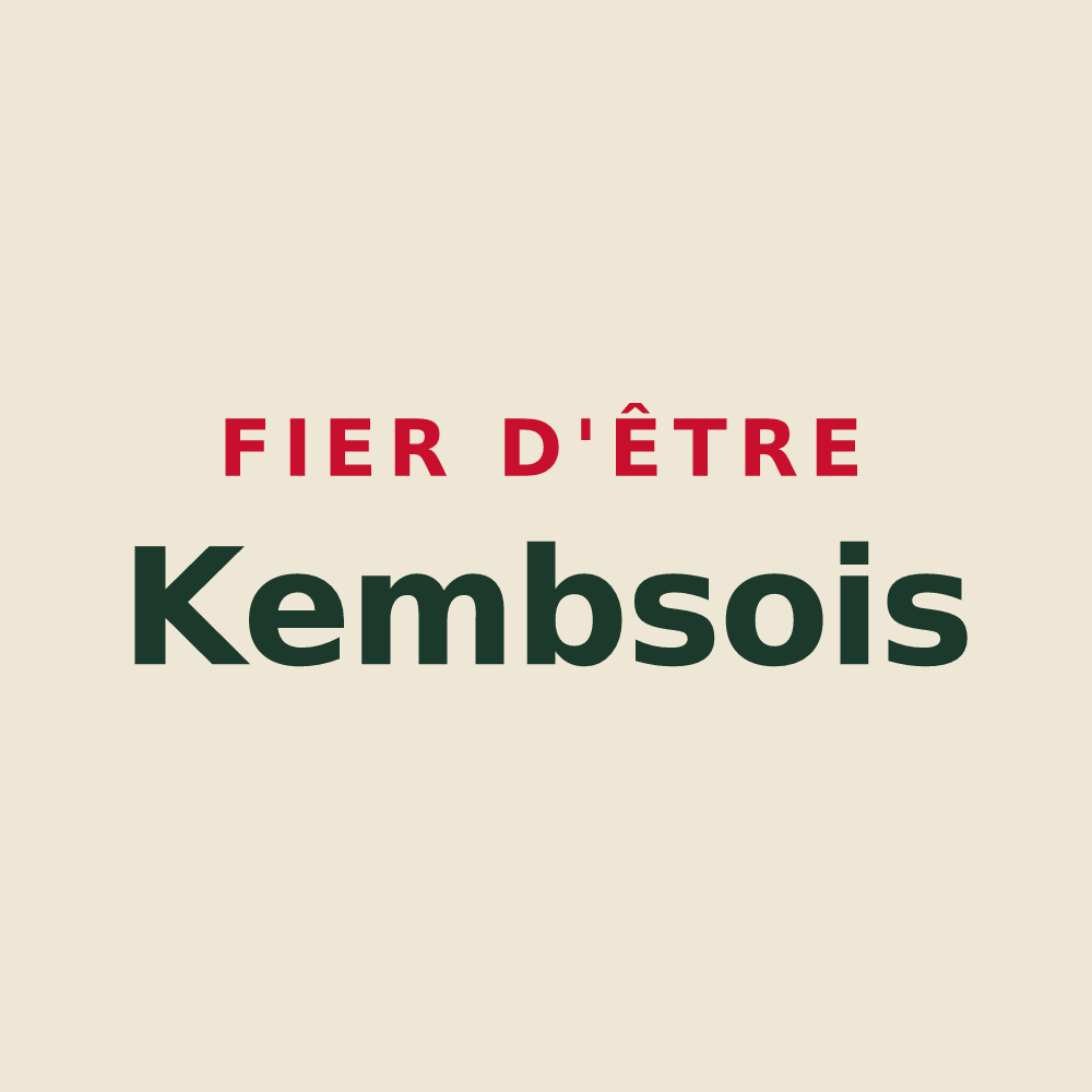 Tote bag « Fier d'être Kembsois » — design pour Kembs