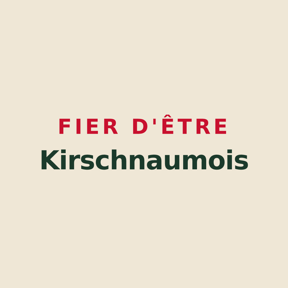 Tote bag « Fier d'être Kirschnaumois » — design pour Kirschnaumen