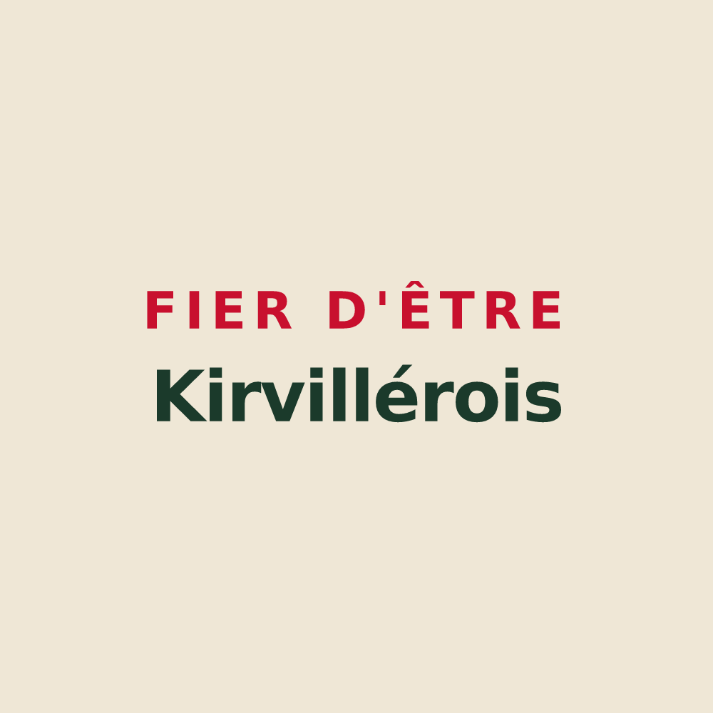 Tote bag « Fier d'être Kirvillérois » — design pour Kirviller
