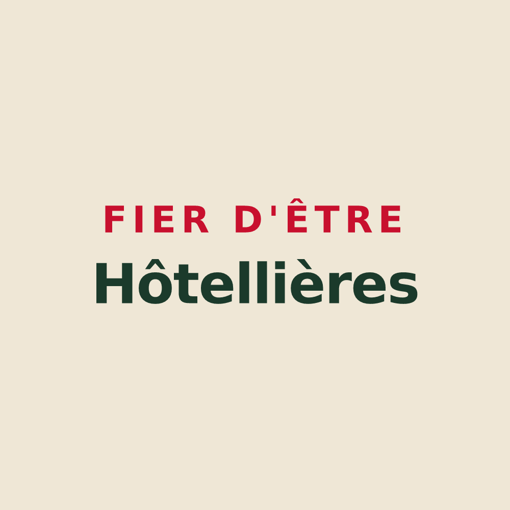 Tote bag « Fier d'être Hôtellières » — design pour L'Hôtellerie