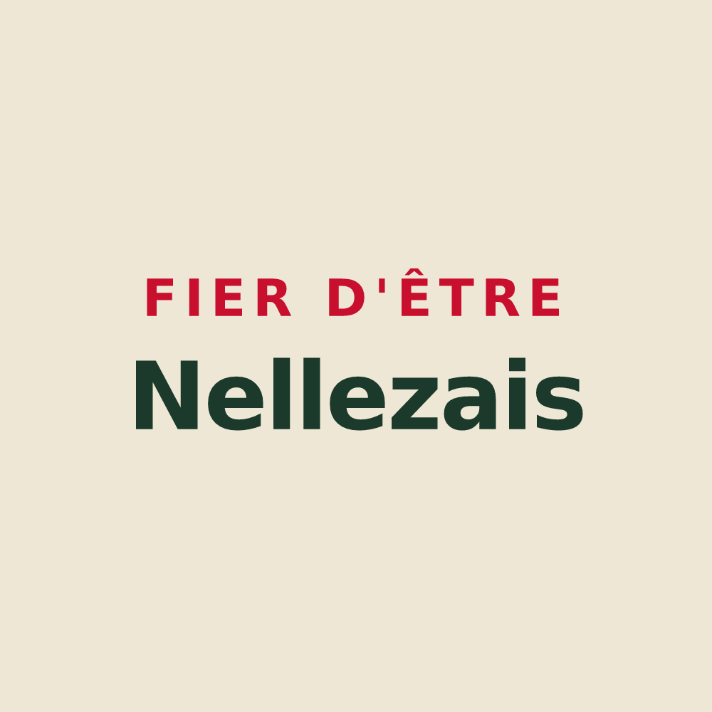 Tote bag « Fier d'être Nellezais » — design pour L'Île-d'Elle