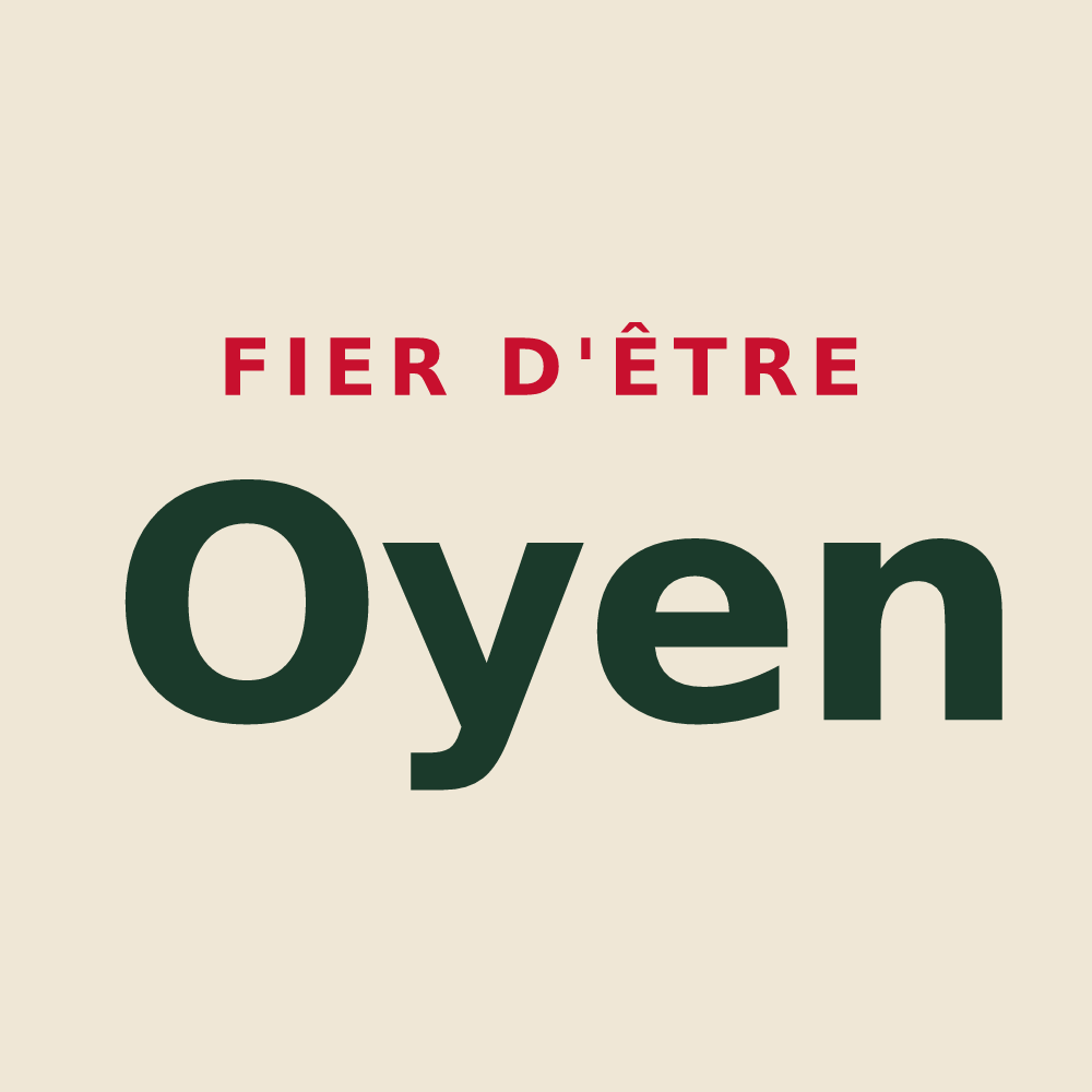 Tote bag « Fier d'être Oyen » — design pour L'Oie