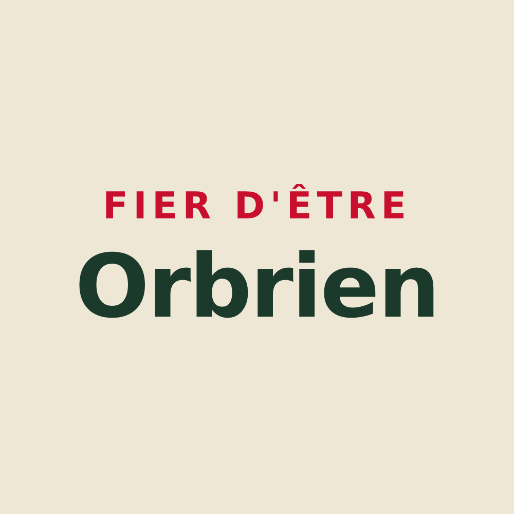Tote bag « Fier d'être Orbrien » — design pour L'Orbrie