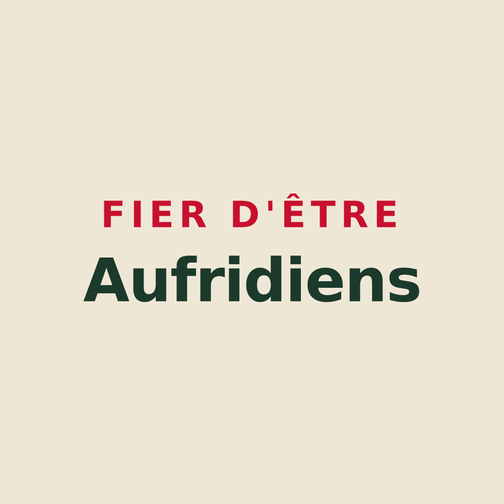 Tote bag « Fier d'être Aufridiens » — design pour L'Orée de Mormal