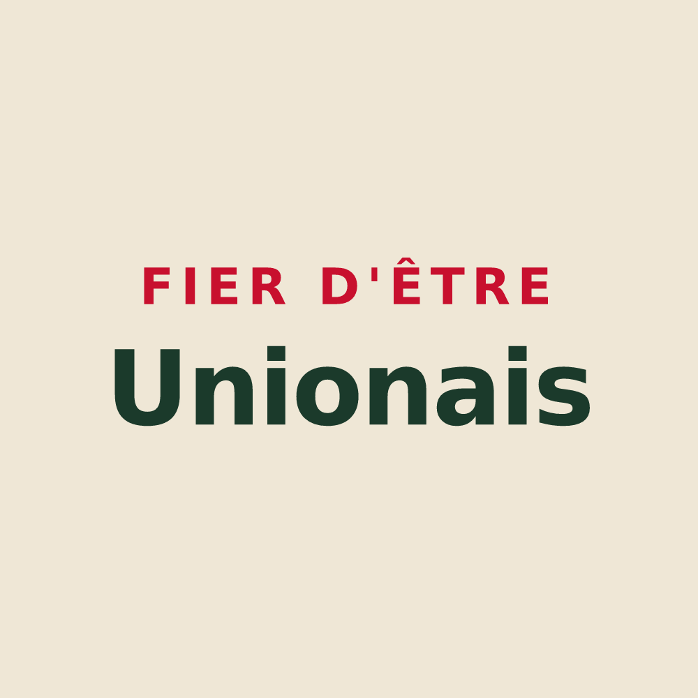 Tote bag « Fier d'être Unionais » — design pour L'Union