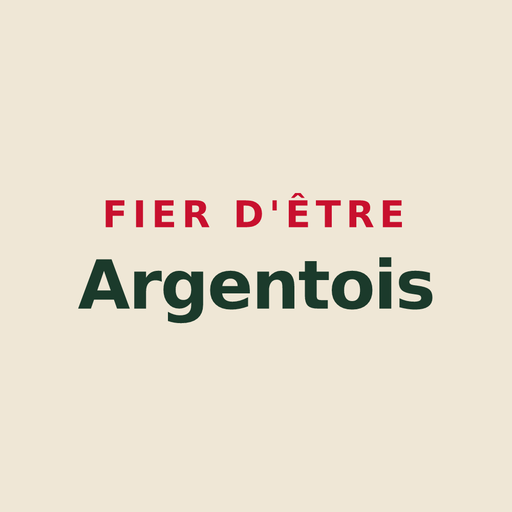 Tote bag « Fier d'être Argentois » — design pour La Baffe