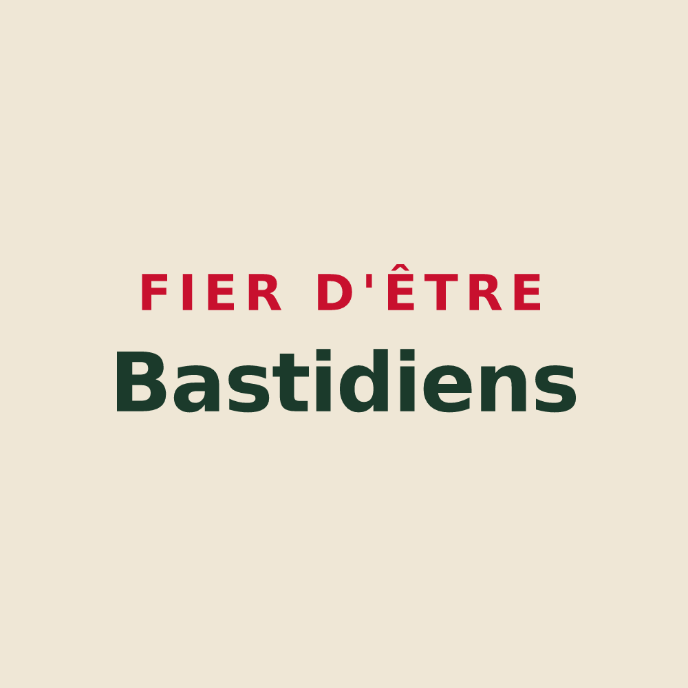 Tote bag « Fier d'être Bastidiens » — design pour La Bastide-de-Sérou