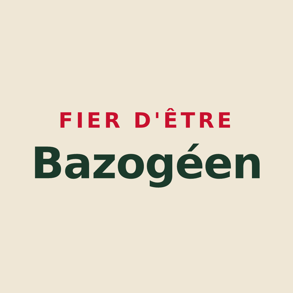 Tote bag « Fier d'être Bazogéen » — design pour La Bazoge-Montpinçon
