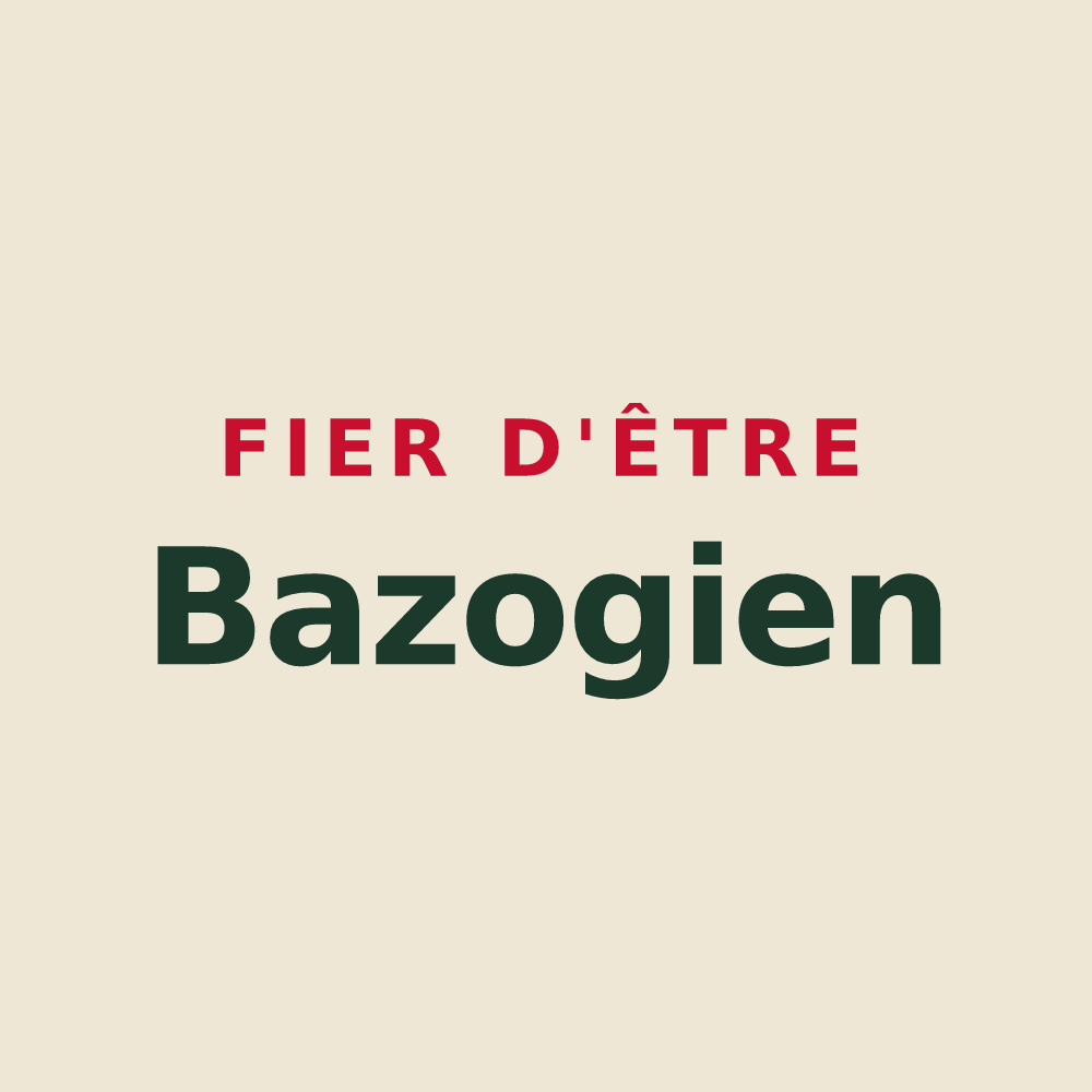 Tote bag « Fier d'être Bazogien » — design pour La Bazoge